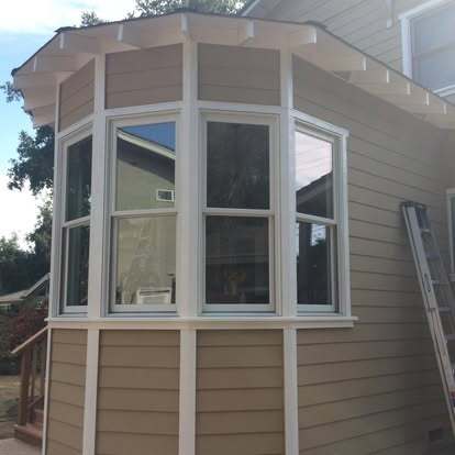 Seabright Construction project — Keith on site