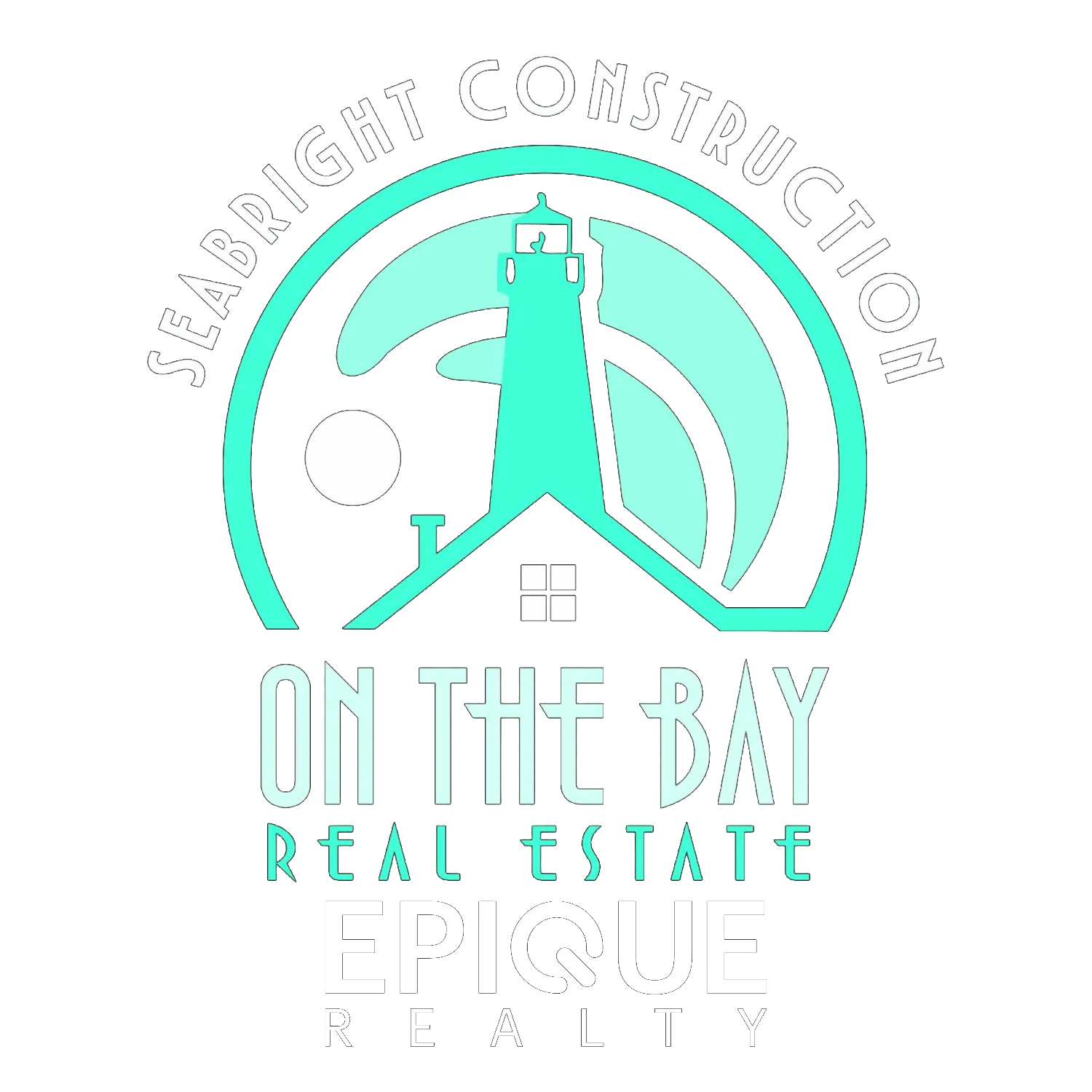 Seabright Construction × On The Bay Real Estate logo
