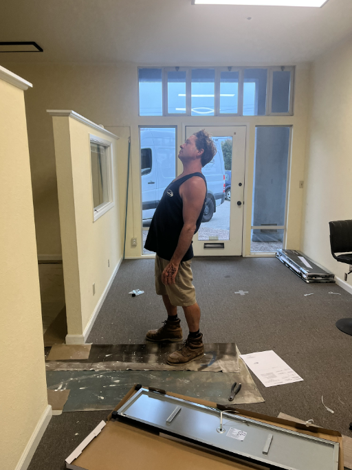 Seabright Construction — interior renovation in progress